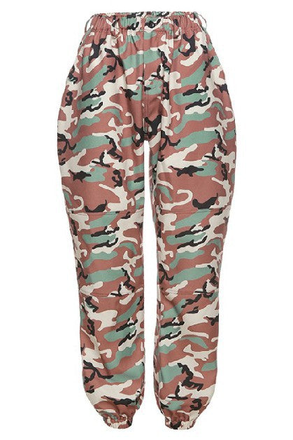Labell camo pants