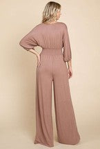 Smocking jumpsuit