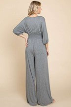 Smocking jumpsuit