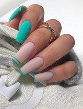 Turquoise Nails