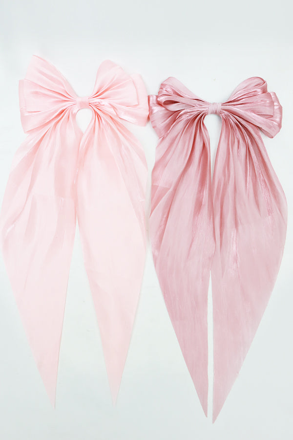 Satin Pink Bows