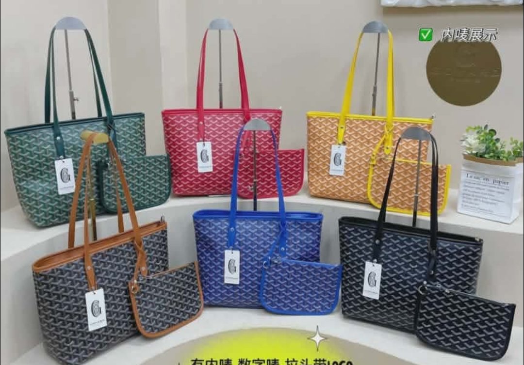 Goyard tote bag
